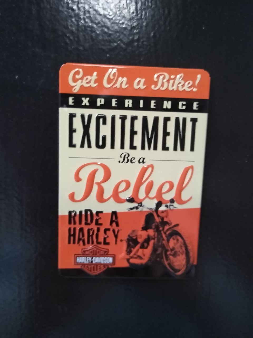 Harley Davidson Magnet Be A Rebel